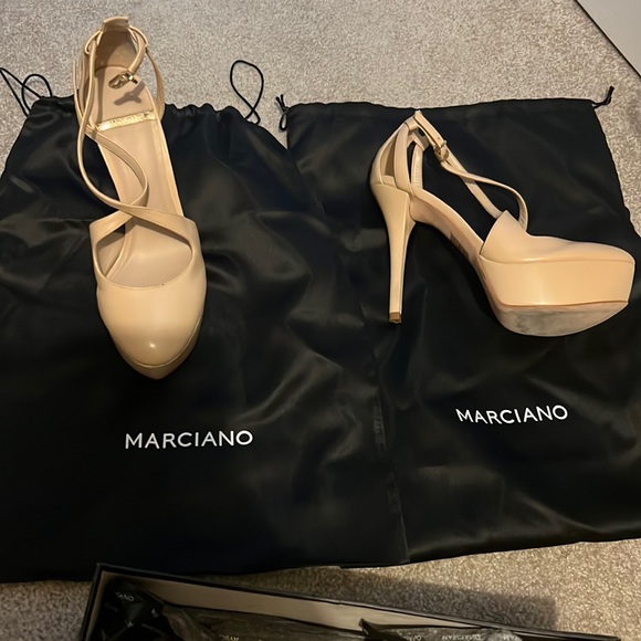 Marciano size 8 shoe nude - Picture 1 of 3